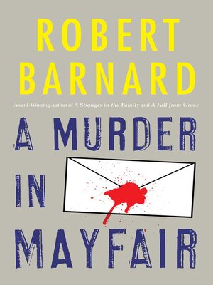 cover image of A Murder in Mayfair